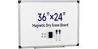 VUSIGN Magnetic White Board Hanging 36"