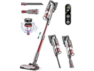 Ljuren Cordless Vacuum Cleaner for Home (Peach Red)