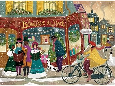 Springbok Boutique de Noel 500 Piece Jigsaw Puzzle