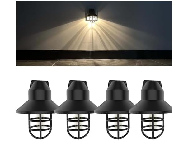 4 Pack Rustic Farmhouse Night Lights