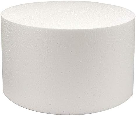 BakeDeco Round Cake Dummy, Styrene