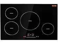 VEVOR Electric Cooktop, 4 Burners, 30''