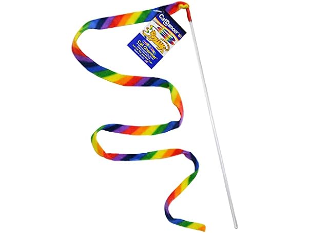 Cat Dancer Products Rainbow Cat Wand Charmer