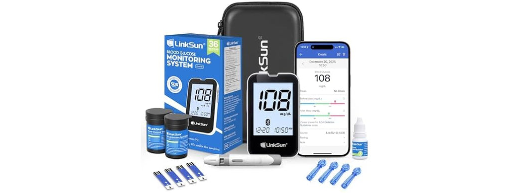 LinkSun Blood Sugar Testing Kit