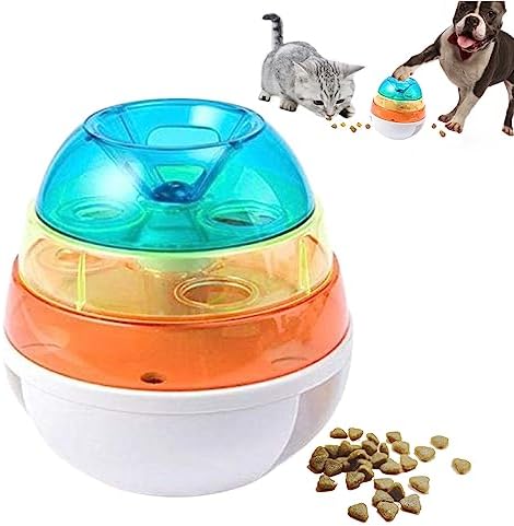 Egg Shape IQ Tumble Food Dispensing Tumbler B