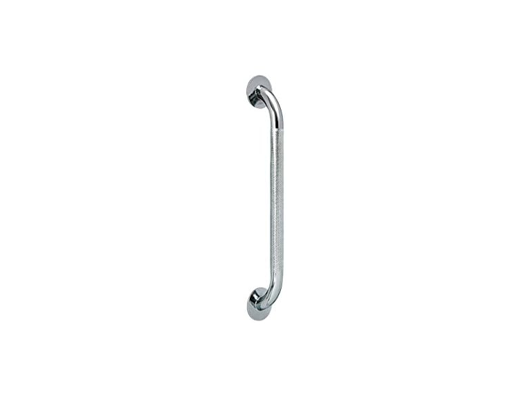 Drive Medical Drive Silver Knurled Steel Wall Grab Bar