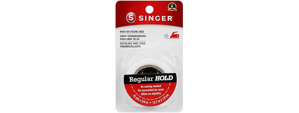 (4 or 5pk) SINGER Iron-On Fusing Web 3/4"