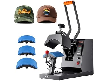 Hat Heat Press, 4-in-1 Cap Heat Press Machine