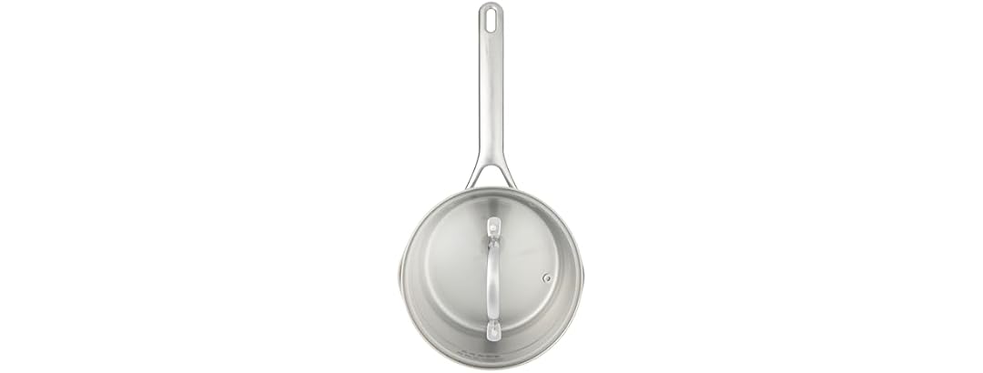 GoodCook Stainless Steel Sauce Pan with Strainer Lid