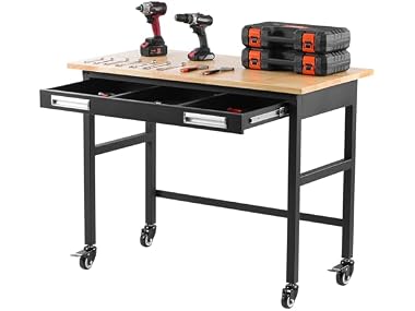 48-inch Workbench, 1500 lbs Load Capacity