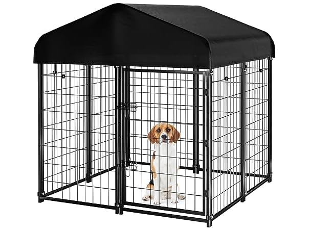 PawGiant Dog Kennel Outdoor with Roof