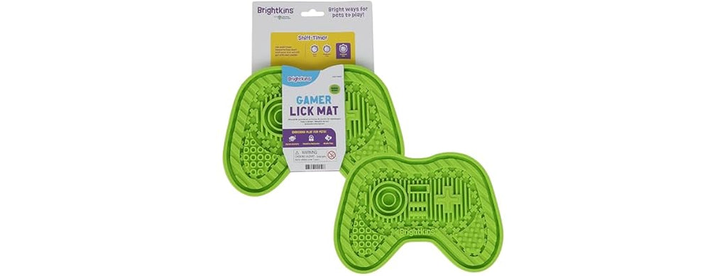 Brightkins Gamer Lick Mat - Mental Stimulation