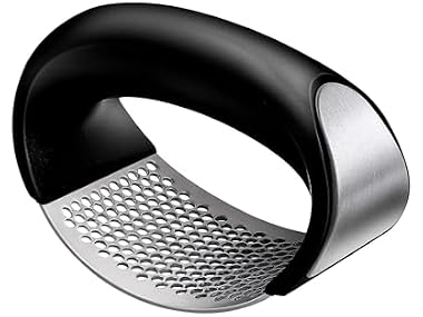 Fox Run Stainless Steel Garlic Rocker Press