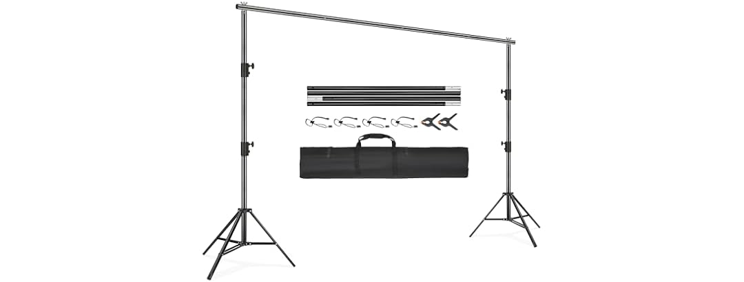 12 x 10 ft Heavy Duty Backdrop Stand, Height