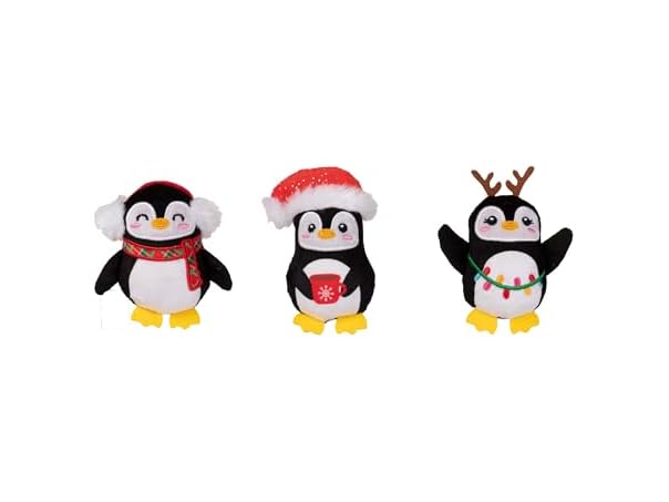 Fringe Studio Pet Toy, Waddle Squad Penguins