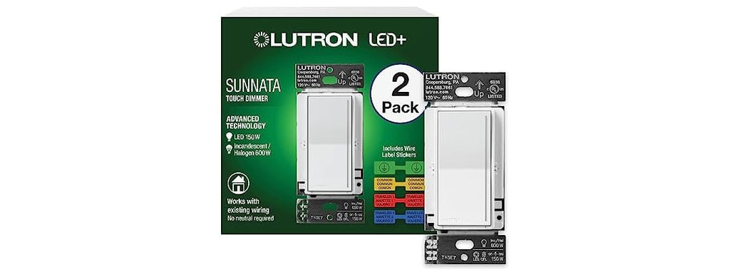 Lutron Sunnata Touch Dimmer Switch