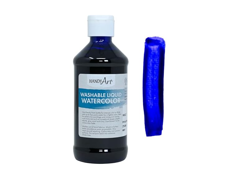 Handy Art Washable Liquid Watercolor Violet