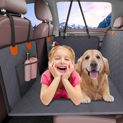 Back Seat Extender, Dog Car Seat Cover 400lbsDog