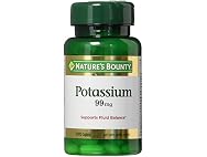 Nature s Bounty Potassium Gluconate 99mg 100