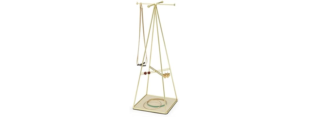 Umbra Prisma Jewelry Stand Brass