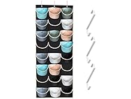 24 Pocket Over Door Hat Organizer