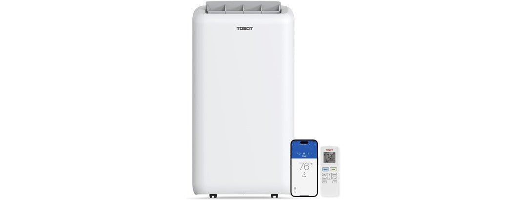 TOSOT 14,000BTU Smart Portable AC with Heat