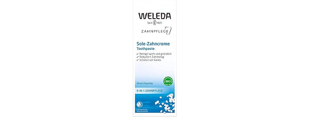Weleda Natural Salt Toothpaste 2.5oz