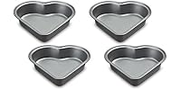 Cuisinart 4pc Mini Heart Pan Set