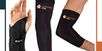 Copper Wrist And Elbow Support Combo