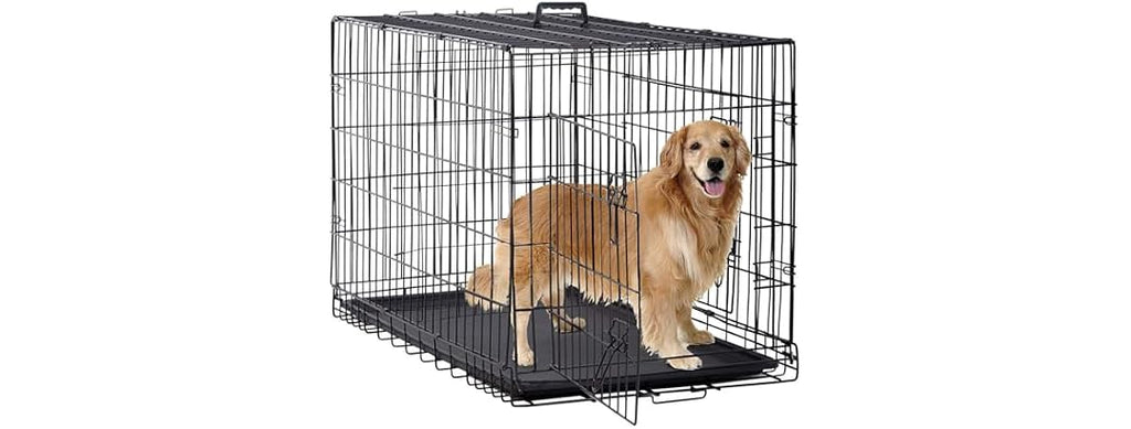 BestPet | Dog Crate | 48" | Black | Foldable Metal