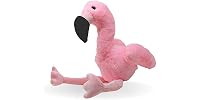 Flourish Pets 3 in 1 Multi-Layer Chew Toy Flamingo