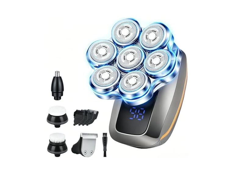 7D Head Shaver for Bald Men