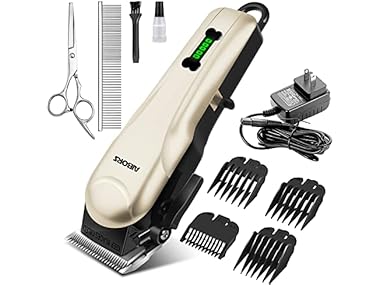 Rechargeable Dog Grooming Clippers