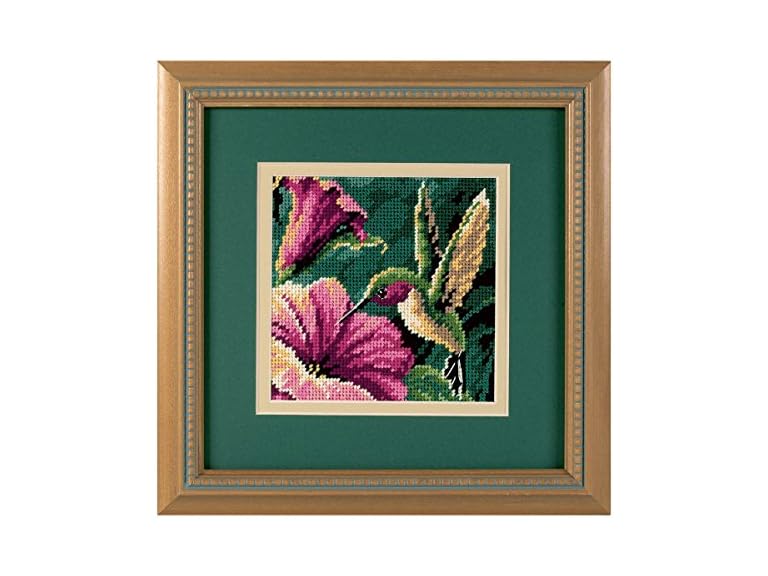 Dimensions Hummingbird Drama Mini Needlepoint