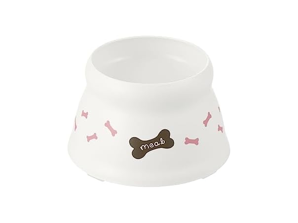 Richell - Raised Dog Bowl Small, Bone