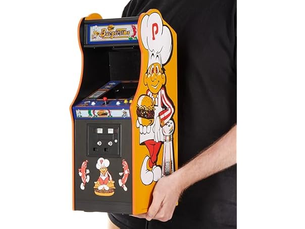 Numskull Quarter Arcades Burger Time Collector's Edition Mini Arcade