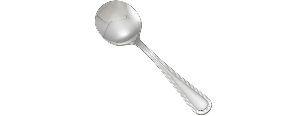 Winco 0021-04 - Continental Bouillon Spoon, 18