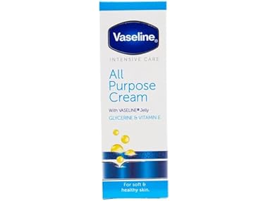 Vaseline All Purpose Cream with Vaseline Jelly with Glycerine & Vitamin E