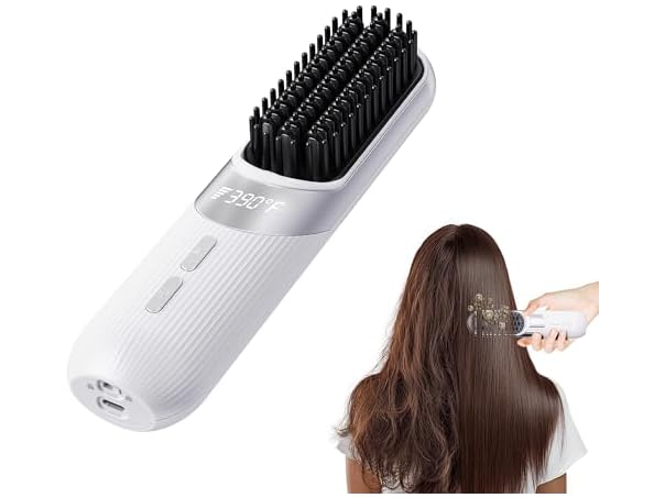 Cordless 2-in-1 Hair Styling Brush