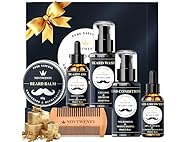 NOVTWENTY NO-BC01-7 7 in 1 Beard Care kit for men Black