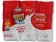 HORIZON ORGANIC Organic Whole Milk 6pk, 48 FZ