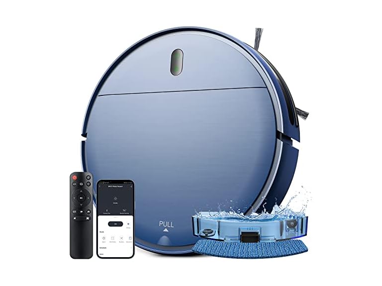 ZCWA Robot Vacuum and Mop Combo 2 in 1