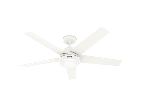 Hunter Fan 52" Matte White Ceiling Fan