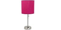 Oslo 19.5" Contemporary Power Outlet Base Desk Lamp