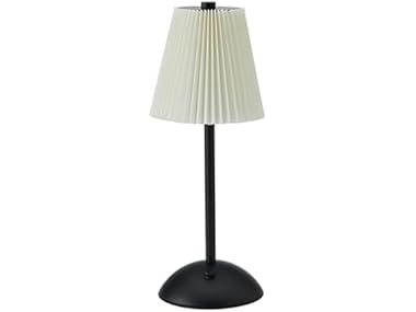 Elements 11.6-Inch Black Rechargeable LED Table Lamp