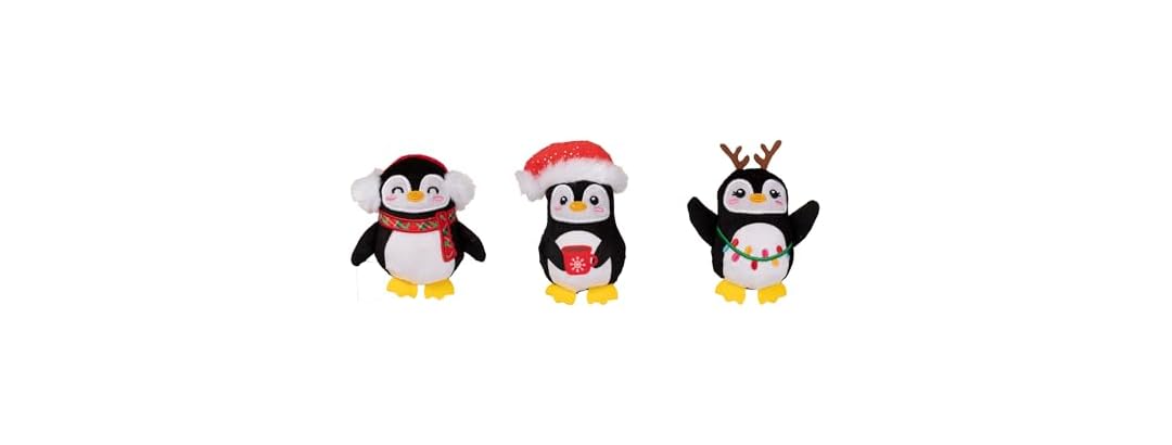 Fringe Studio Pet Toy, Waddle Squad Penguins