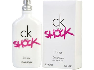 Ck One Shock Calvin Klein EDT Spray  3.4 oz.