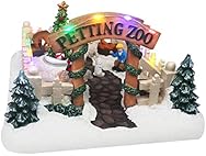 Top Treasures Christmas Village Petting Zoo