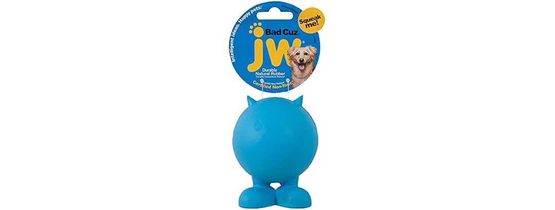 JW Pet Bad Cuz Dog Toy, assorted colors,Medium