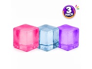 Twilight Squishy Sensory Toys Ice Cube, 3PK
